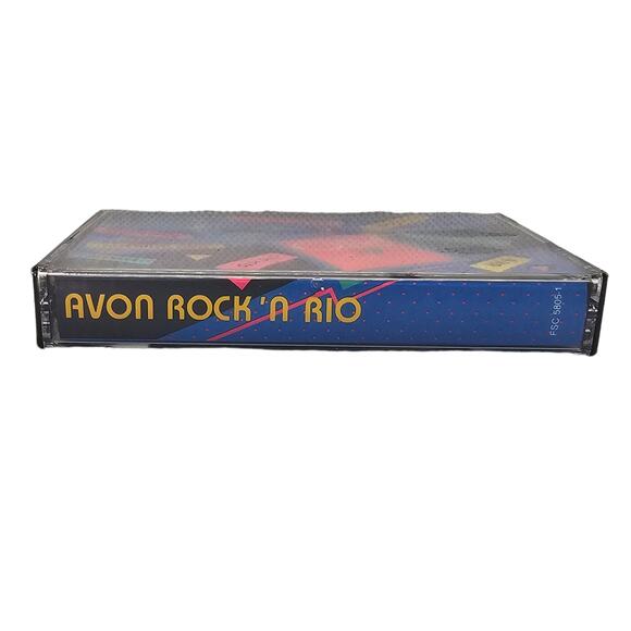 Rock'n Rio Cassette 1988 A-HA Bon Jovi Expose Kim Wilde Elton John NEW Sealed - Picture 3 of 3